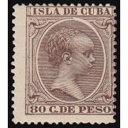 Cuba 153 1896-1897 Alfonso XIII  MH
