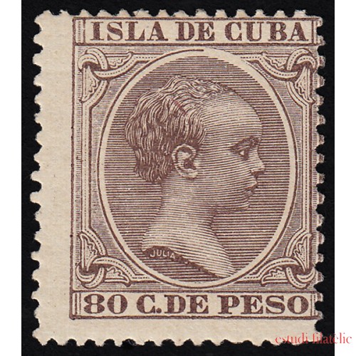 Cuba 153 1896-1897 Alfonso XIII  MH