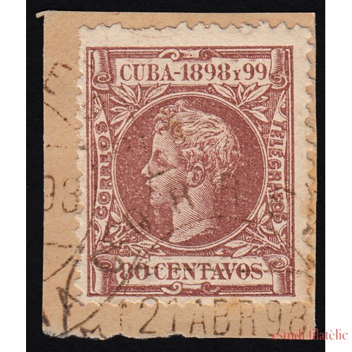 Cuba 171 1898 Alfonso XIII  Usado