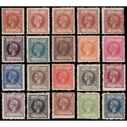 Cuba 154/73 1898 Alfonso XIII MH