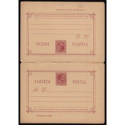 Filipinas Philippines Entero Postal 5 1889 AlfonsoXII Filipinas Philippines Entero Postal 5 1889 AlfonsoXII