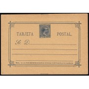 Filipinas Philippines Entero Postal 9 1894 AlfonsoXIII 