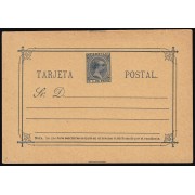Filipinas Philippines Entero Postal 9 1894 AlfonsoXIII 