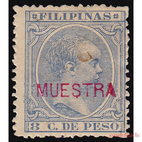 Filipinas Philippines 98 1891/93 Alfonso XIII MH