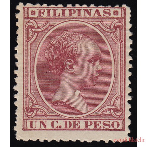 Filipinas Philippines 122 1896-1897 Alfonso XIII MH