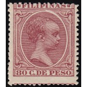 Filipinas Philippines 130 1896-1897 Alfonso XIII MNH