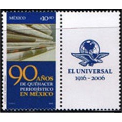 Mexico 2249 2006 90 Años del diaro Quehacer MNH Mexico 2249 2006 90 Años del diaro Quehacer MNH