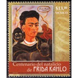 Mexico 2251 2007 Arte. 100° del natalicio de Frida Kahlo MNH Mexico 2251 2007 Arte. 100° del natalicio de Frida Kahlo MNH