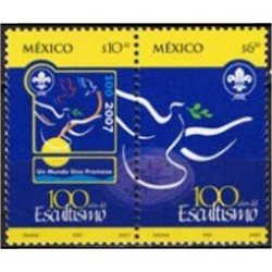 Mexico 2252/53 2007 100° del Scoutismo MNH Mexico 2252/53 2007 100° del Scoutismo MNH
