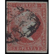 Antillas Antilles 3 1855 Isabel II Usado