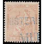 Antillas Antilles 24 1871 Alegoría de España 