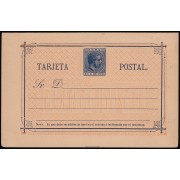 Cuba Entero Postal 19 1882 Alfonso XII