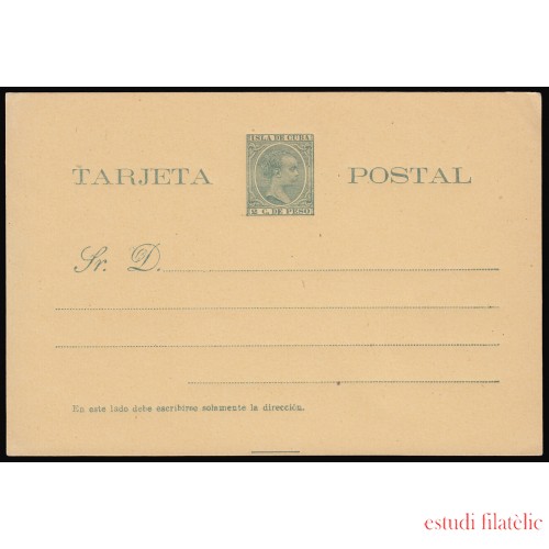 Cuba Entero Postal 27 1892-1896 Alfonso XIII