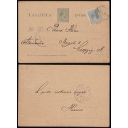 Cuba Entero Postal 27 1892-1896 Alfonso XIII