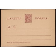 Cuba Entero Postal 28 1892-1896 Alfonso XIII