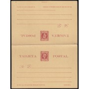 Cuba Entero Postal 35 1898 Alfonso XIII 