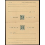 Cuba Entero Postal 36 1898 Alfonso XIII 