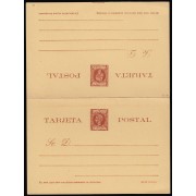 Cuba Entero Postal 38 1898 Alfonso XIII 