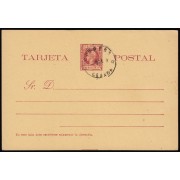 Cuba Entero Postal 31 1898 Alfonso XIII 