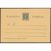 Cuba Entero Postal 32 1898 Alfonso XIII 