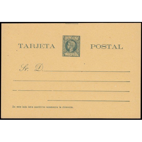 Cuba Entero Postal 32 1898 Alfonso XIII Cuba Entero Postal 32 1898 Alfonso XIII