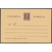 Cuba Entero Postal 33 1898 Alfonso XIII 