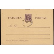 Cuba Entero Postal 33 1898 Alfonso XIII 