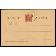 Cuba Entero Postal 34 1898 Alfonso XIII 