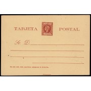 Cuba Entero Postal 34 1898 Alfonso XIII 