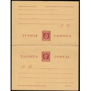 Cuba Entero Postal 35 1898 Alfonso XIII 