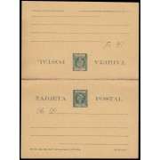 Cuba Entero Postal 36 1898 Alfonso XIII 