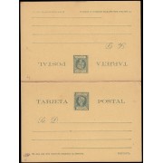 Cuba Entero Postal 36 1898 Alfonso XIII 