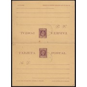Cuba Entero Postal 37 1898 Alfonso XIII 