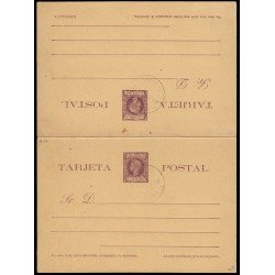 Cuba Entero Postal 37 1898 Alfonso XIII Cuba Entero Postal 37 1898 Alfonso XIII