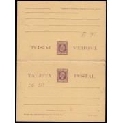Cuba Entero Postal 37 1898 Alfonso XIII 