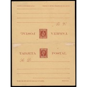 Cuba Entero Postal 38 1898 Alfonso XIII 