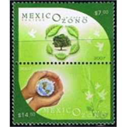 Mexico 2290/91 2007 Proteger la capa de Ozono MNH Mexico 2290/91 2007 Proteger la capa de Ozono MNH