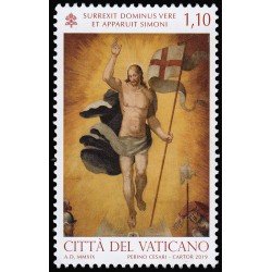 Vaticano 1808 2019 Cristo resucitado de Perino Cesari MNH Vaticano 1808 2019 Cristo resucitado de Perino Cesari MNH
