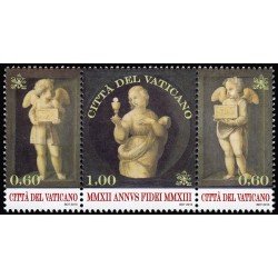 Vaticano 1611/13 2013 Tríptico. Alegoría de la fe MNH Vaticano 1611/13 2013 Tríptico. Alegoría de la fe MNH