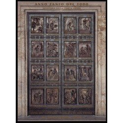 Vaticano HB 21 1999 Año santo 2000. Apertura de la Puerta santa MNH Vaticano HB 21 1999 Año santo 2000. Apertura de la Puerta santa MNH