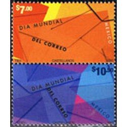Mexico 2294/95 2007 Día Mundial del Correo MNH Mexico 2294/95 2007 Día Mundial del Correo MNH