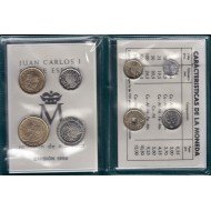 España  Spain  Cartera Oficial Pesetas 1996 Juan Carlos I FNMT