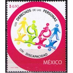 Mexico 2296 2007 Derecho de las personas discapacitadas MNH Mexico 2296 2007 Derecho de las personas discapacitadas MNH