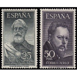 España Spain 1124/25 1953 Legazpi y Sorolla MH España Spain 1124/25 1953 Legazpi y Sorolla MH