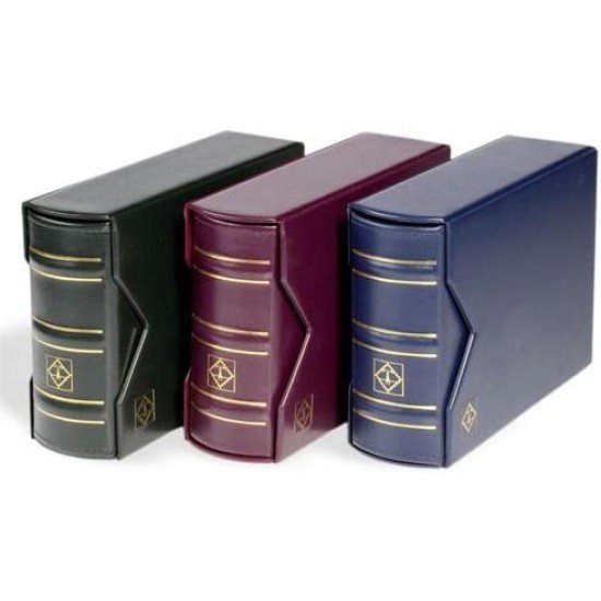 Leuchtturm 326636 Álbum para 100 FDCs o Cartas de hasta 243x133 mm, con cajetín Leuchtturm 326636 Álbum para 100 FDCs o Cartas de hasta 243x133 mm, con cajetín