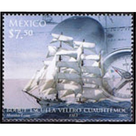 Mexico 2313 2007 Buque escuela velero Cuauhtémoc MNH Mexico 2313 2007 Buque escuela velero Cuauhtémoc MNH