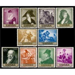 España Spain 1210/19 1958 Goya MNH España Spain 1210/19 1958 Goya MNH