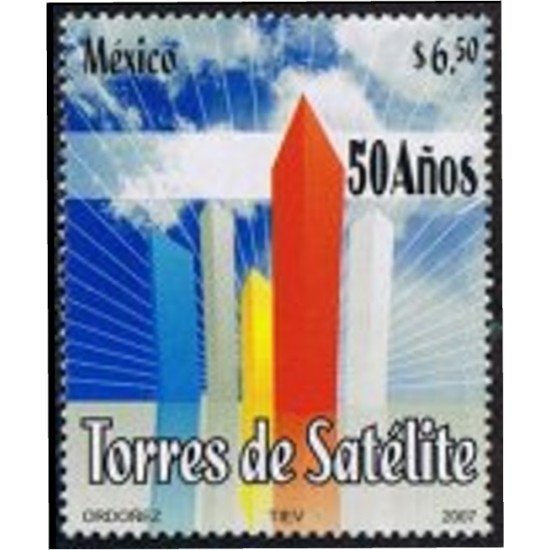 Mexico 2354 2007 50 Años de las Torres Satélite MNH Mexico 2354 2007 50 Años de las Torres Satélite MNH