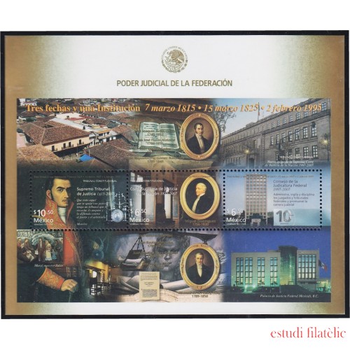 Mexico HB 62 2005 El porvenir judicial de Méjico MNH