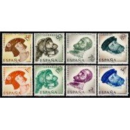 España Spain 1224/31 1958 Centenario de Carlos I de España y V de Alemania MNH